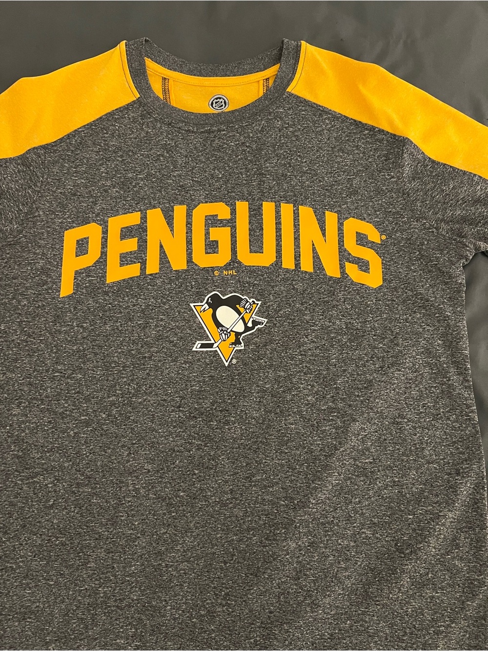 Pittsburgh Penguins NHL Long Sleeve Athletic Short - Picture 2 of 5